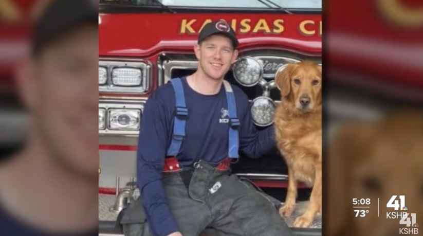Kansas City firefighter-paramedic Graham Hoffman